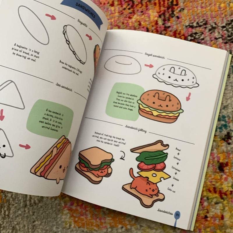 How to Draw Cute Food by Angela Nguyen