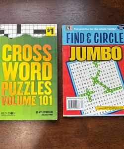 Crossword Puzzles/Jumbo Word Search Bundle