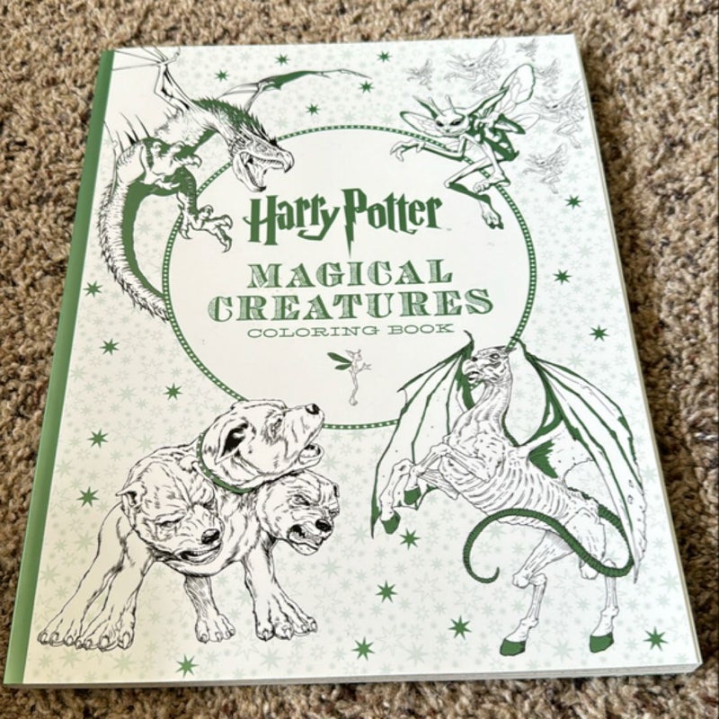 Harry Potter - Magical Creatures Coloring Book