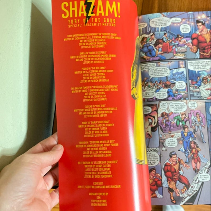Shazam! Comic Shazamily Matters DC Comics