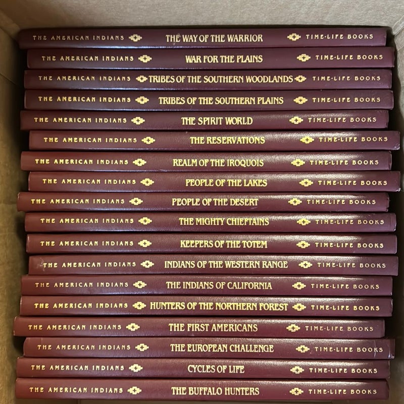 The American Indians (24 Volume Set) *incomplete