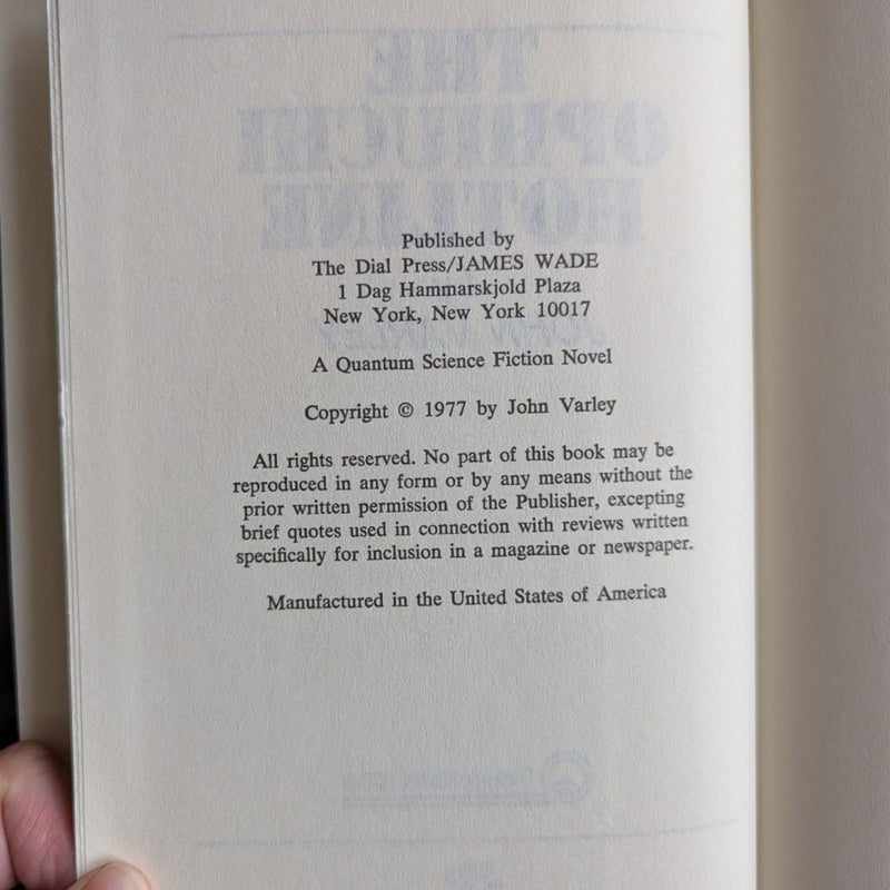The Ophiuchi Hotline (Book Club Edition)