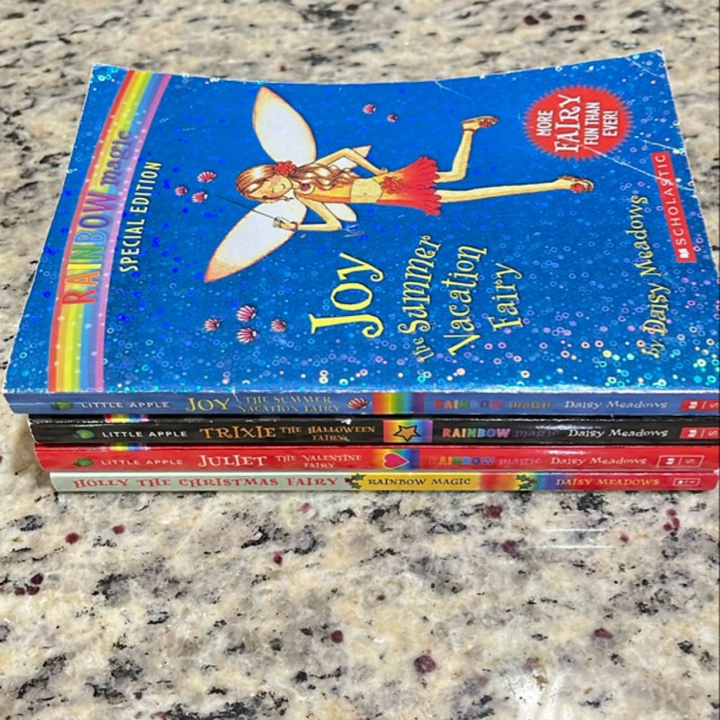 rainbow magic. 4 paperbacks