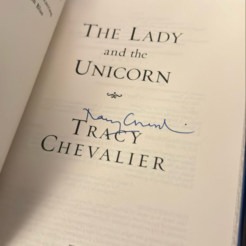 The Lady and the Unicorn SIGNED 