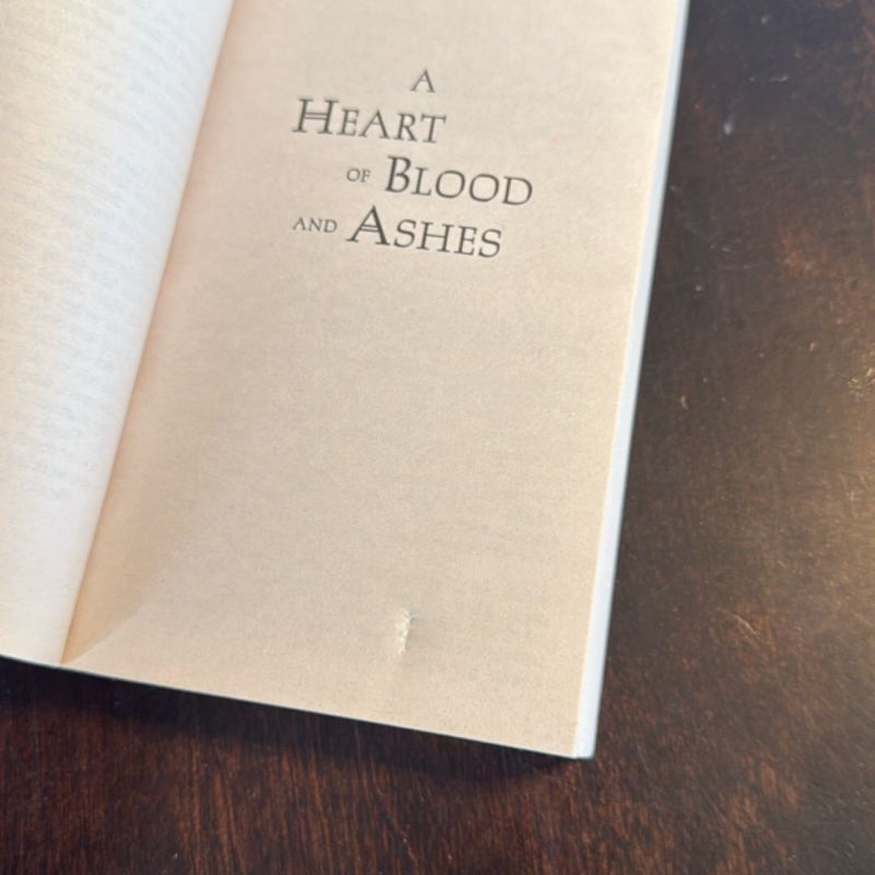 A Heart of Blood and Ashes