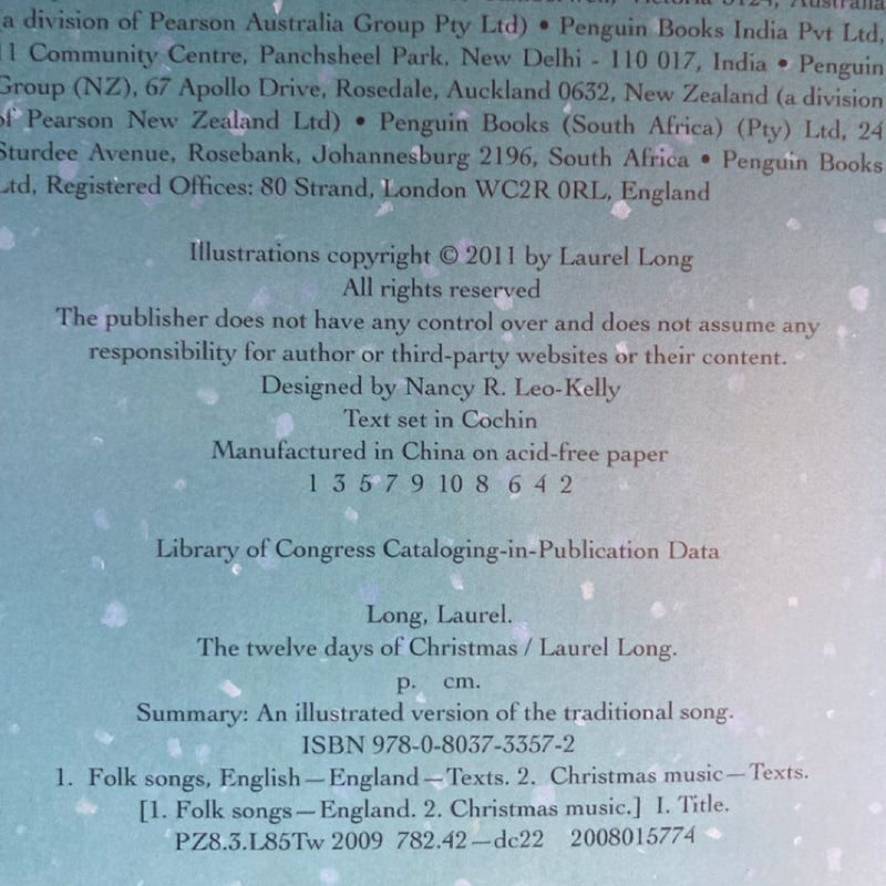The Twelve Days of Christmas