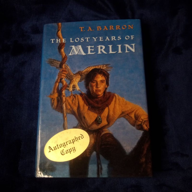 The Lost Years of Merlin 1st. Edition (Autographed Copy)