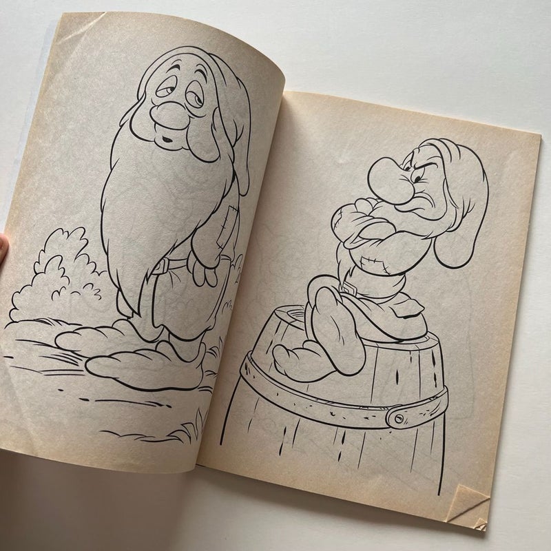 Disney's Snow White and the Seven Dwarfs Coloring Book