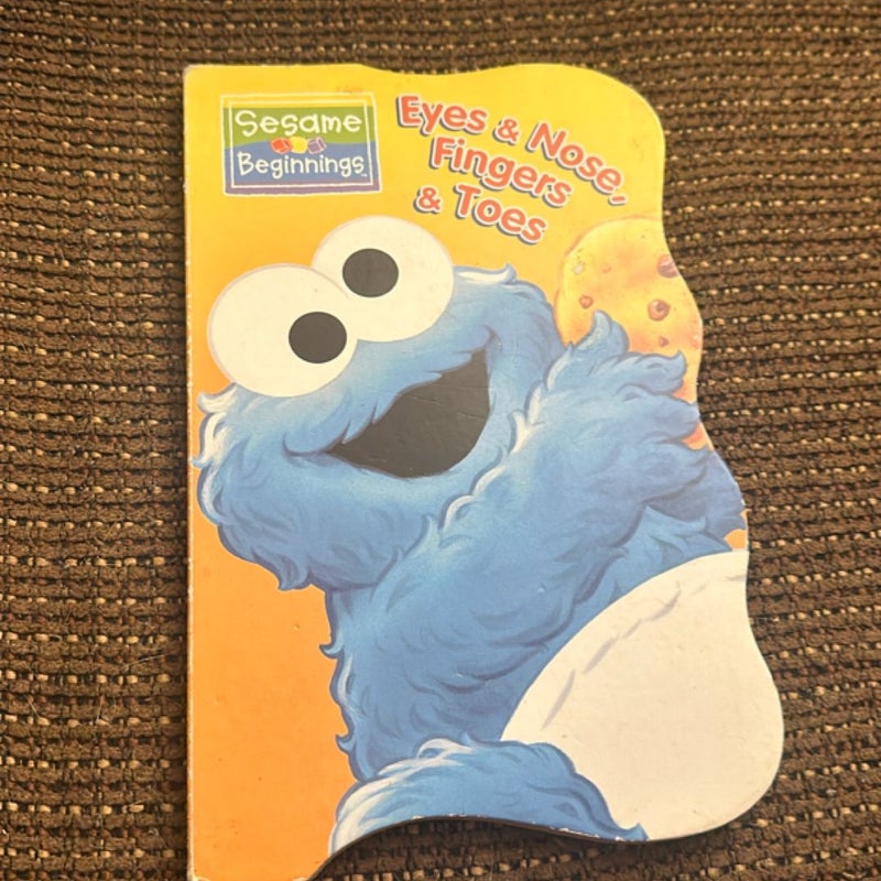 Eyes & Nose, Fingers & Toes (Sesame Beginnings) [Board book] Bendon Publishing..