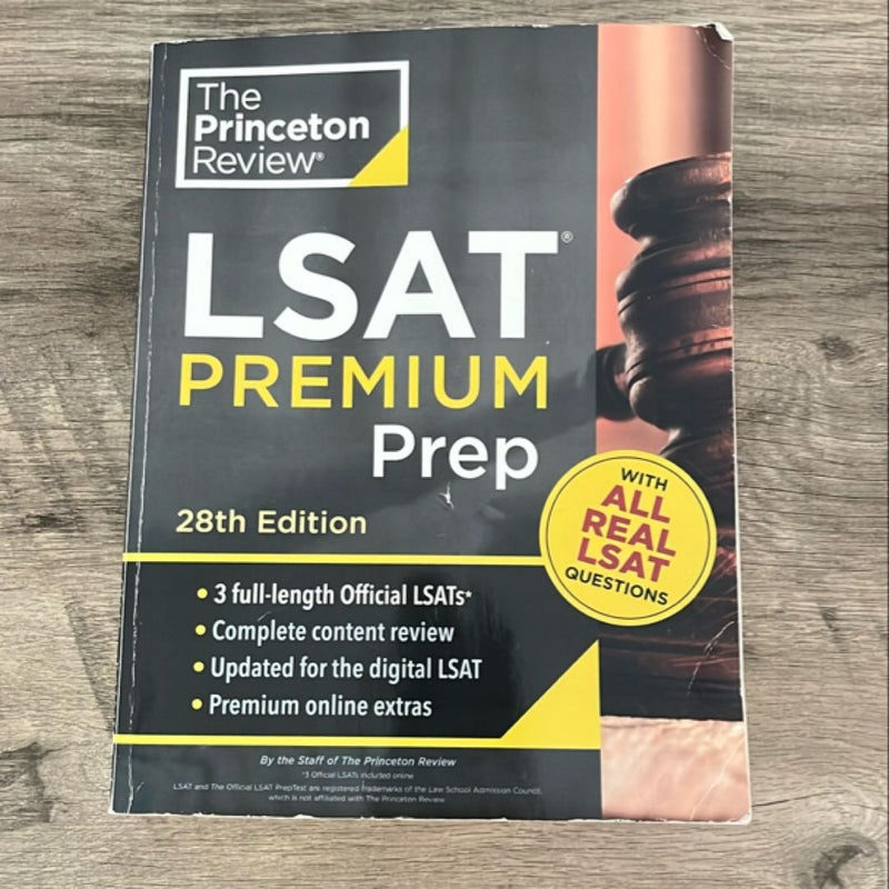 Princeton Review LSAT Premium Prep, 28th Edition