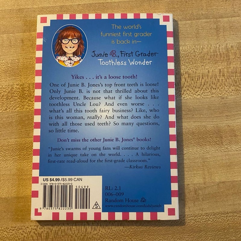 Junie B. Jones #20: Toothless Wonder