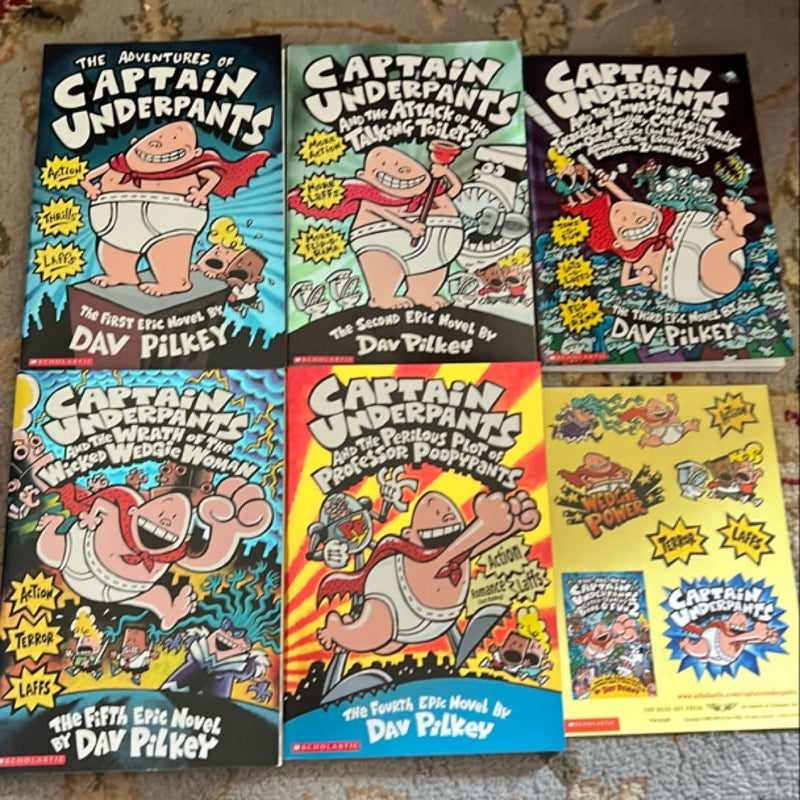 The New Captain Underpants Collection