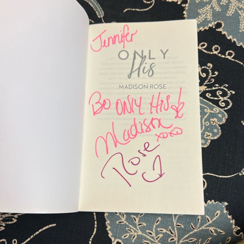 Only His (Signed)