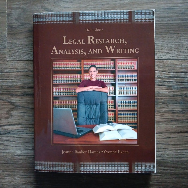Legal Research, Analysis, and Writing