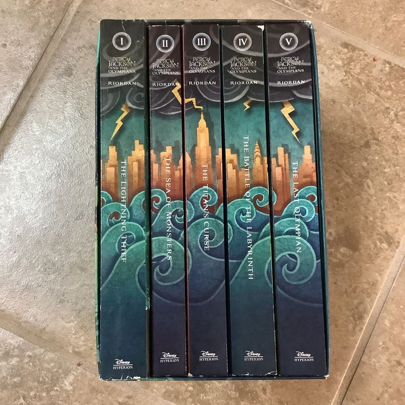 The Trials of Apollo 5-Book Paperback Boxed Set by Rick Riordan - The  Trials of Apollo - Disney-Hyperion Books