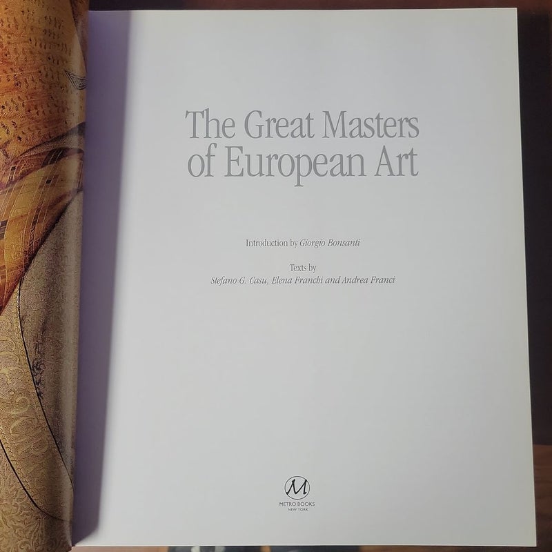 The Great Masters of European Art