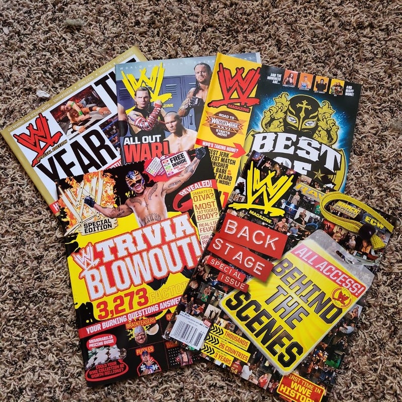 Wwe magazines