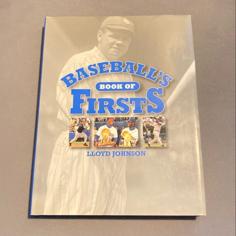 Baseball's Book of Firsts - Revision 2