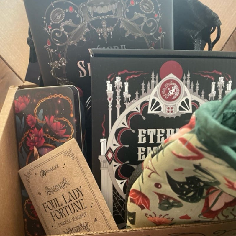 Where Shadows Meet Fairyloot edition March box
