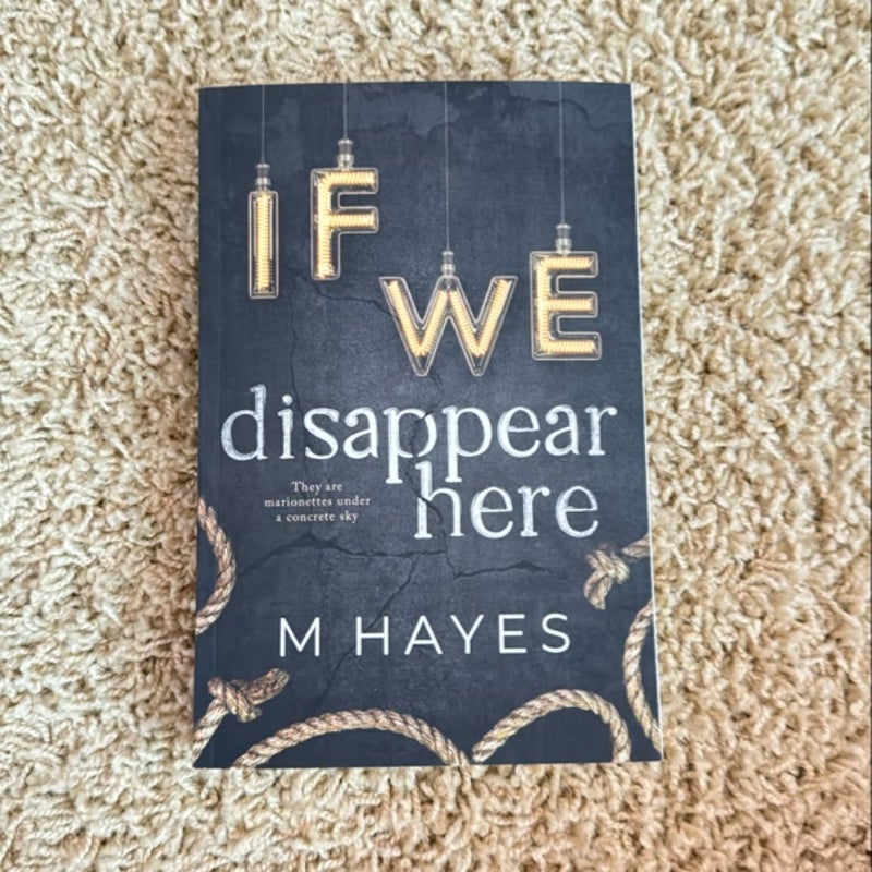 If We Disappear Here 