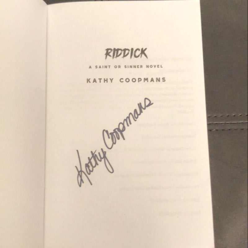 Riddick (Signed Copy)