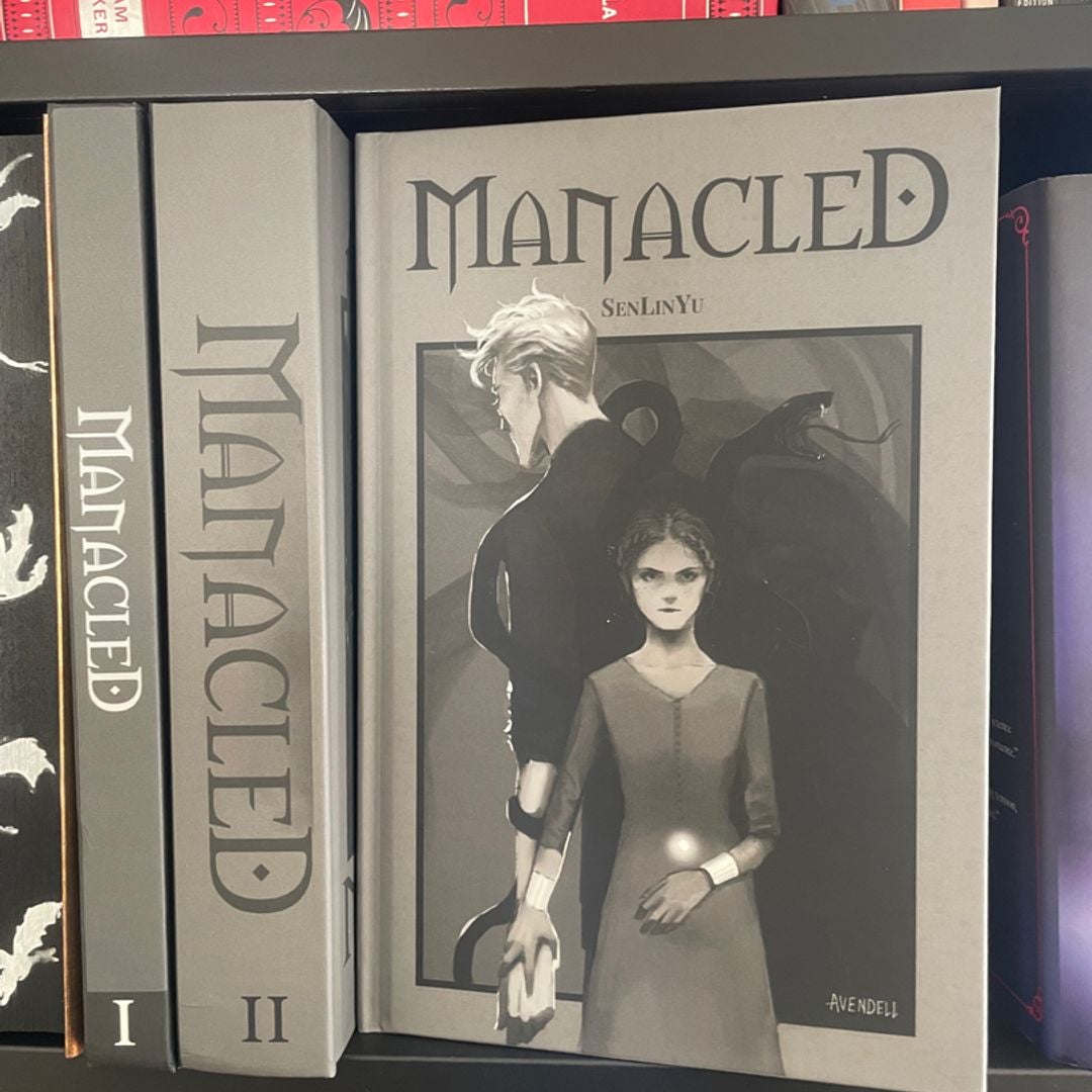 Manacled 3 volume hand bound books by SenLinYu, Hardcover Pangobooks
