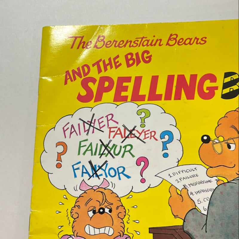 The Berenstain Bears and the Big Spelling Bee