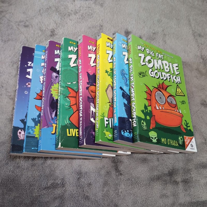 My Big Fat Zombie Goldfish Boxed Set Includes 7 Books and Exclusive Journal (w/o box)