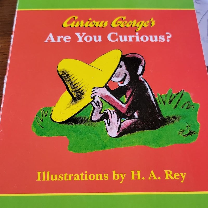 board book. curious George's are you curious?
