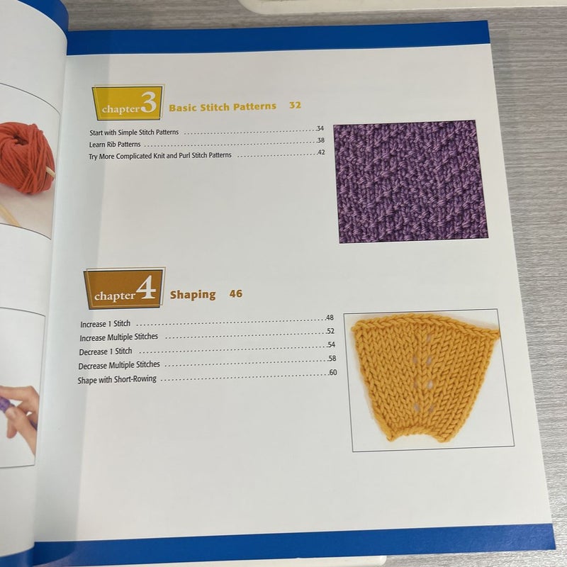 Knitting Teach Yourself Visually