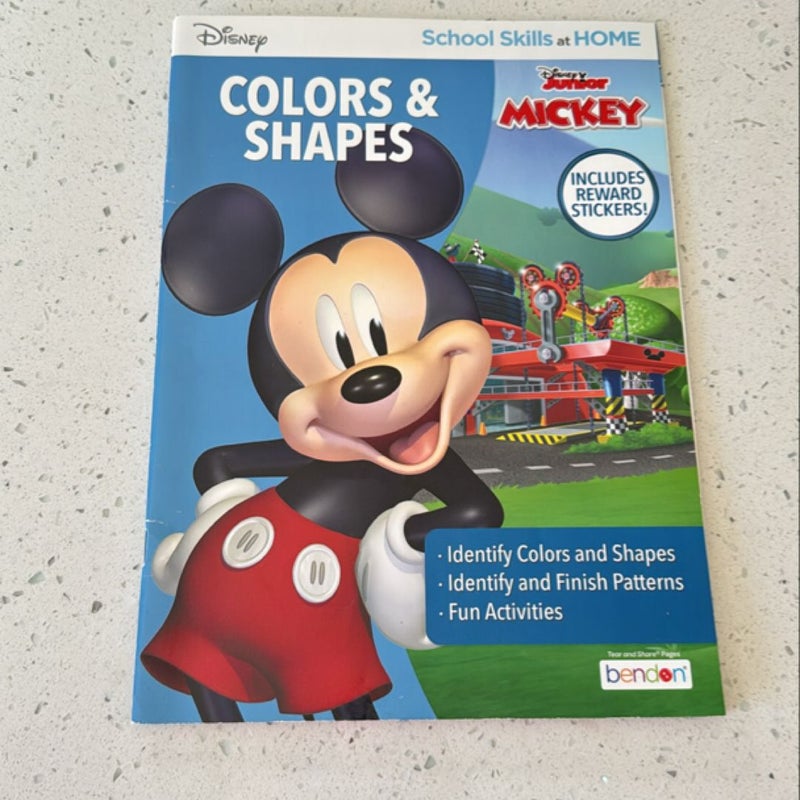 Colors & Shapes- Mickey