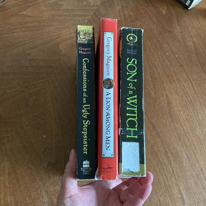 A Lion among Men, Son of a Witch, and Confessions of an Ugly Stepsister 