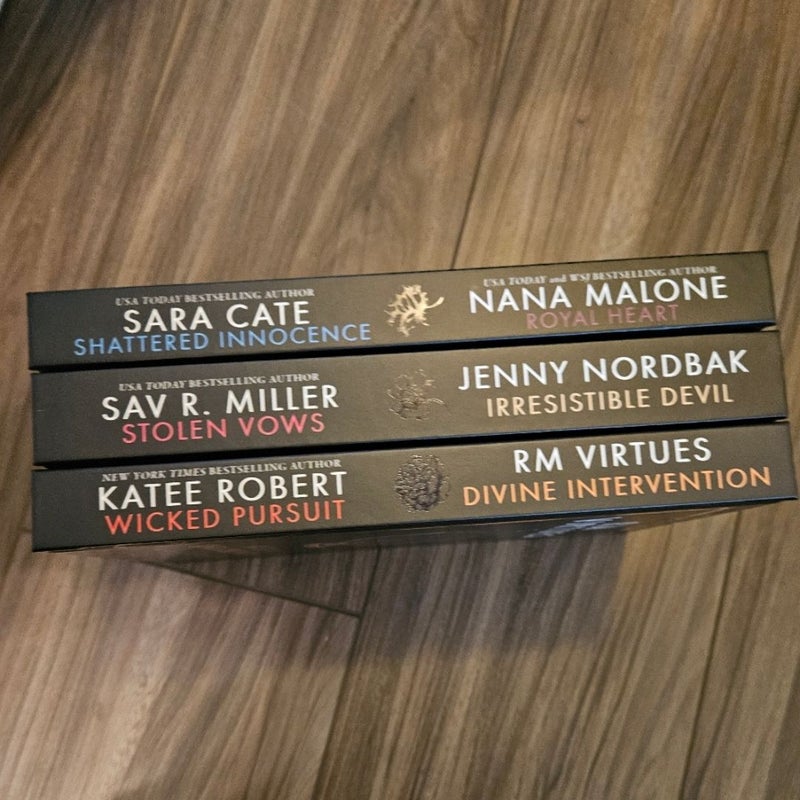 Black Rose Auction Kickstarter digitally signed hardbacks