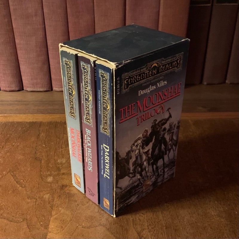 Moonshae Trilogy, Forgotten Realms Box Set: Darkwalker on Moonshae, Black Wizards, Darkwell