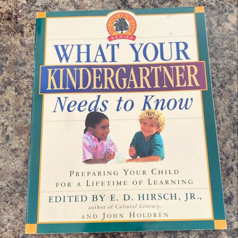 What Your Kindergartner Needs to Know