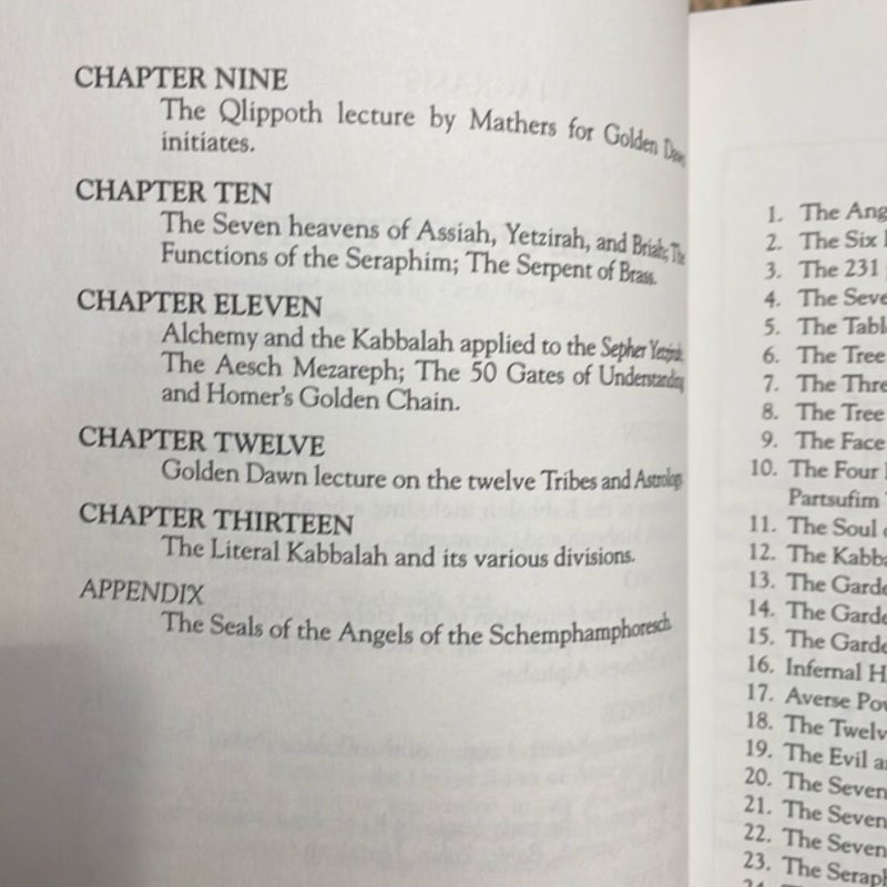 Kabbalah of the Golden Dawn (1993)