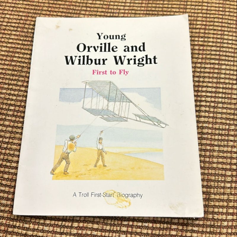 Young Orville and Wilbur Wright