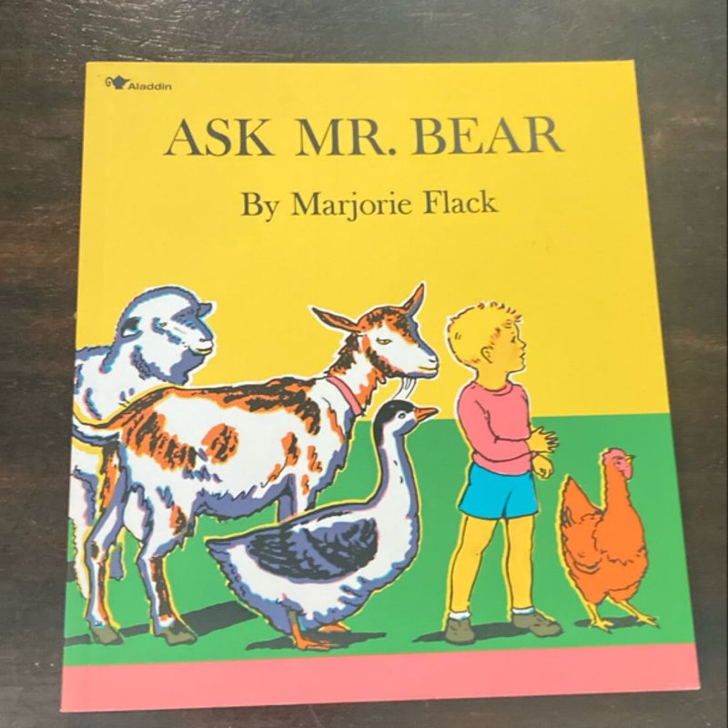 Ask Mr. Bear