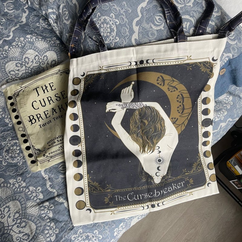 The Bookish Box Acotar Feyre Cursebreaker Tote Bag