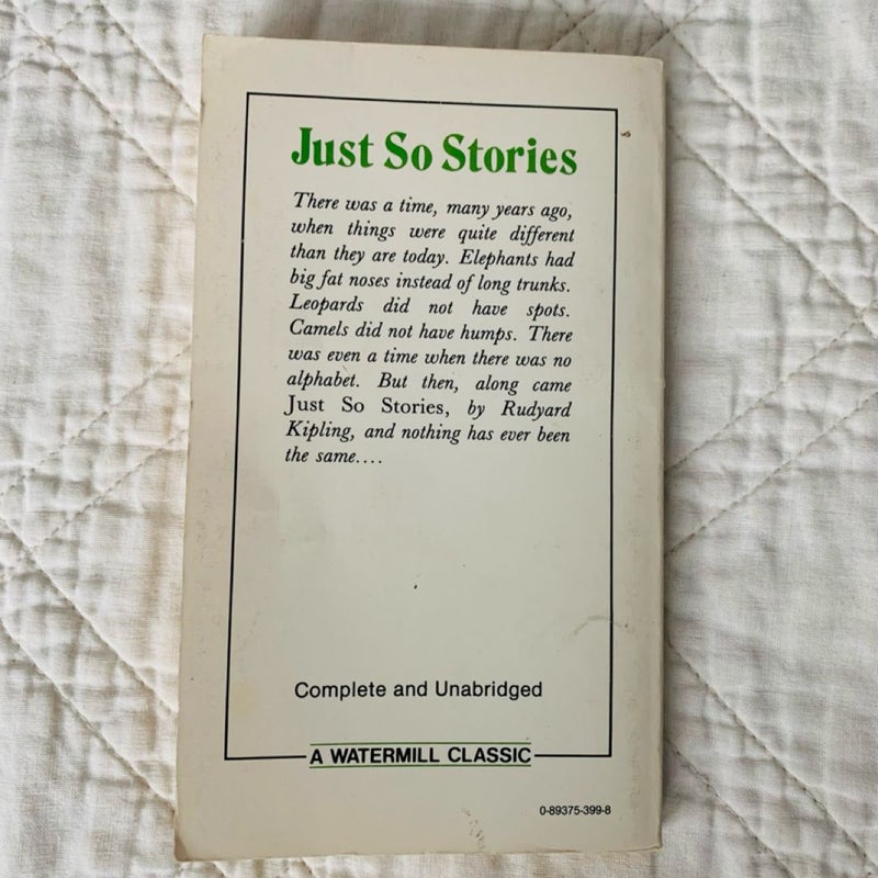 Just So Stories