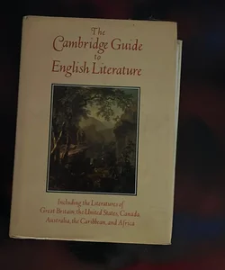 Cambridge Guide to English Literature
