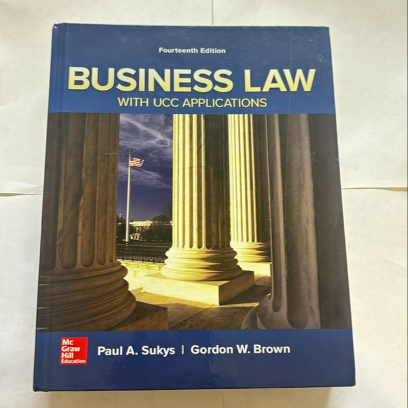 Business Law with UCC Applications