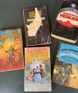 Robert A. Heinlein Classic Sci-Fi & Fantasy 5-Book Bundle