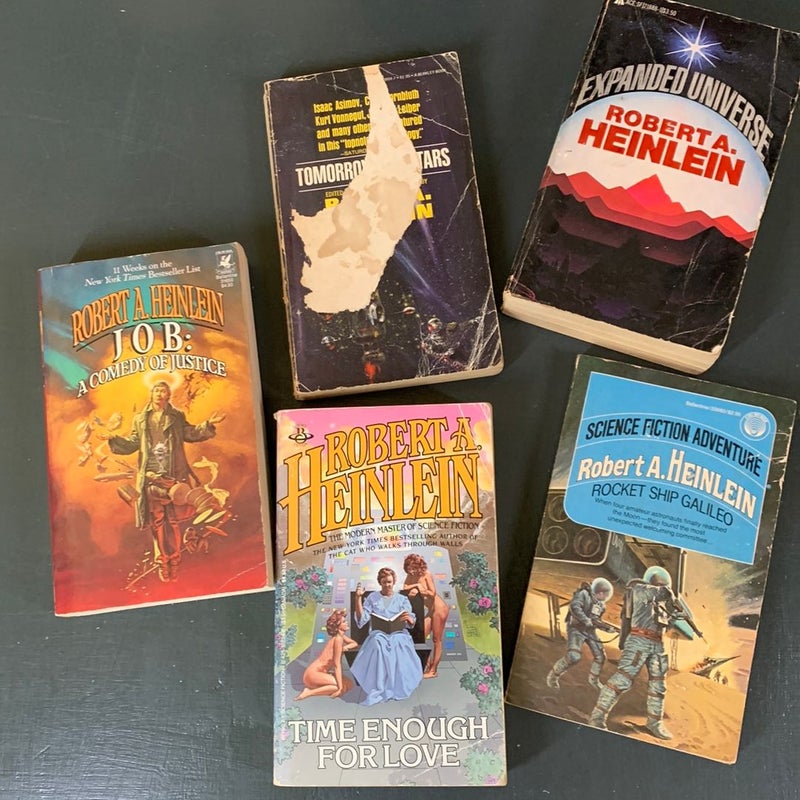 Robert A. Heinlein Classic Sci-Fi & Fantasy 5-Book Bundle