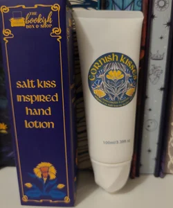 Bookish Box lotion inspired by Salt Kiss 