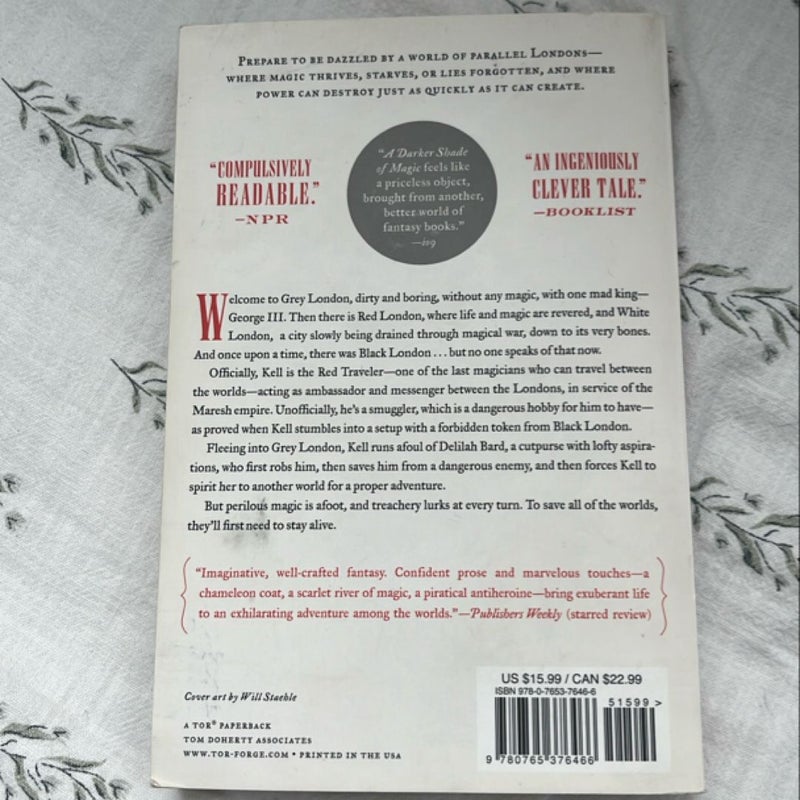Shades of Magic Trilogy OOP covers