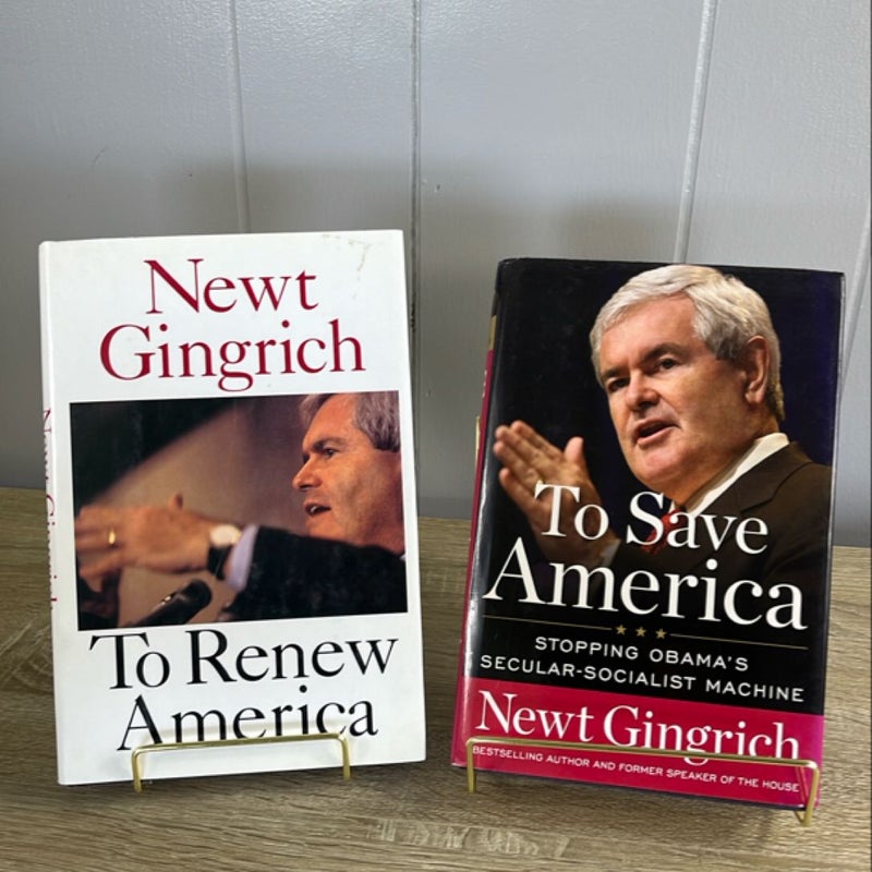 To Renew 🇺🇸 America, 2 book bundle 