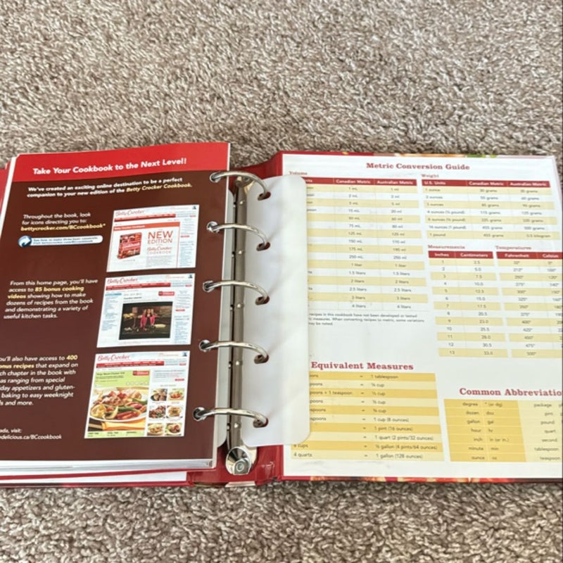 Betty Crocker Cookbook