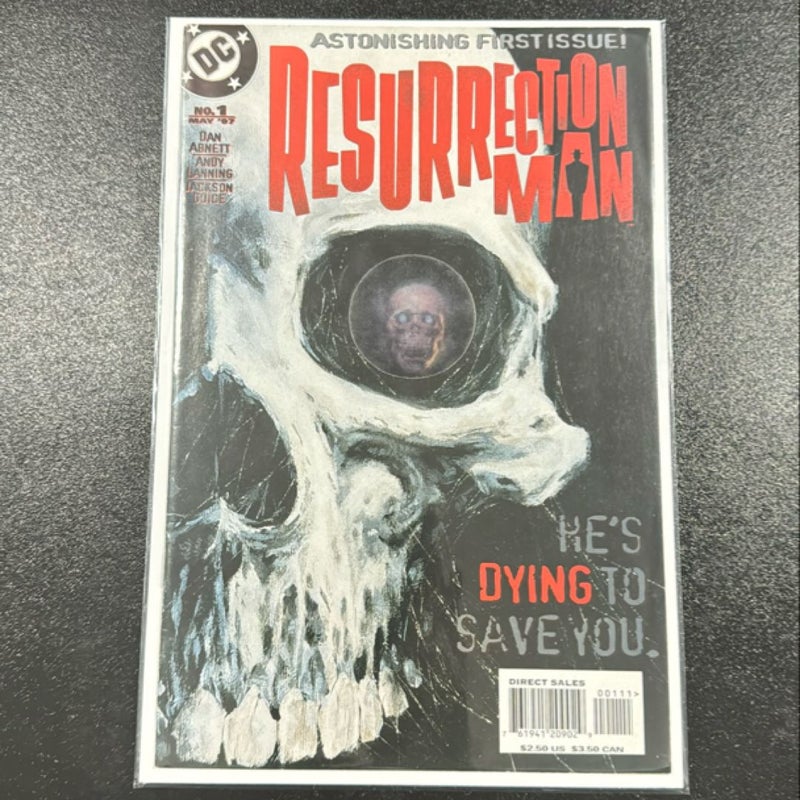 Resurrection Man # 1 May 1997 DC Comics