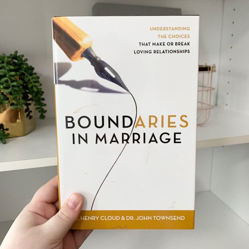 Boundaries in Marriage